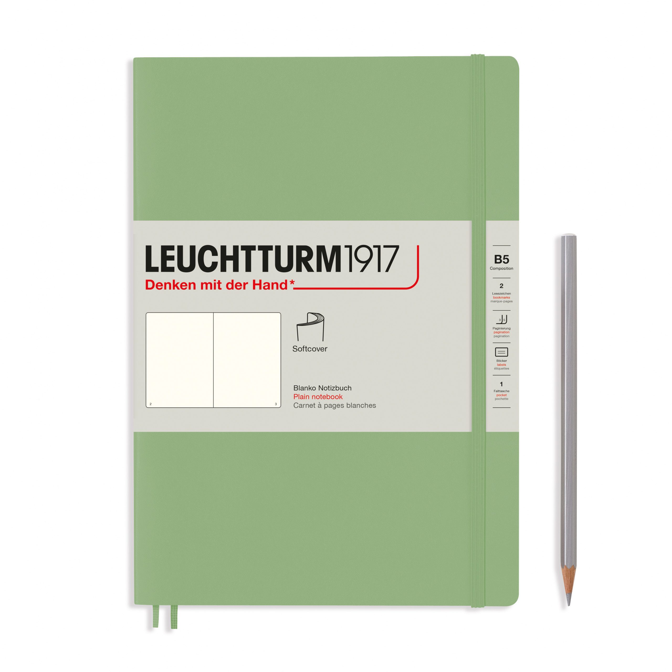 Leuchtturm1917 Softcover Composition Notebook B5